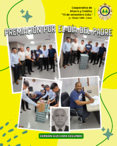 Entrega de Premio Día del Padre