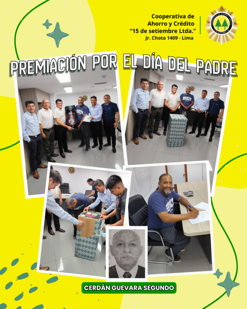 Entrega de Premio Día del Padre