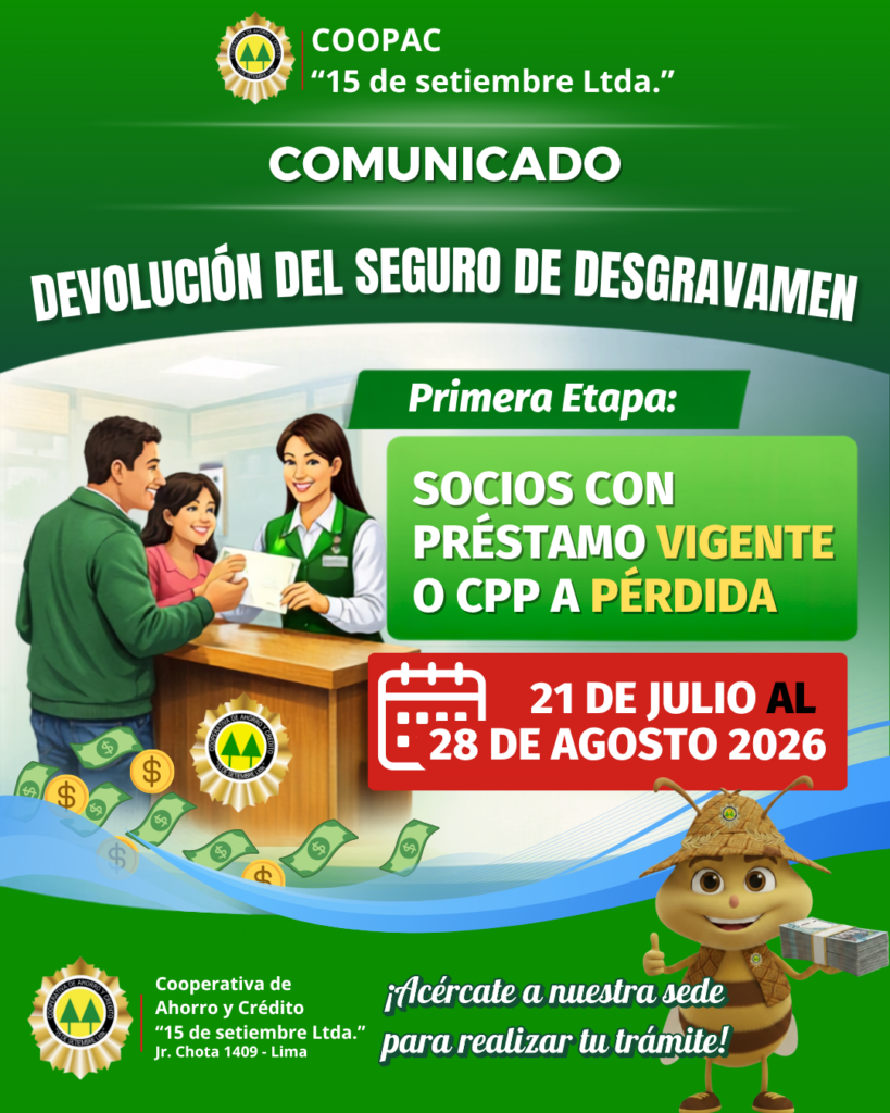 Pago excedente Seguro Desgravamen